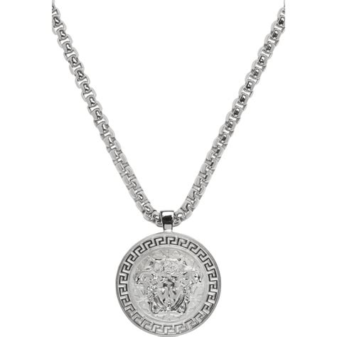 versace earring men round|versace necklace for men.